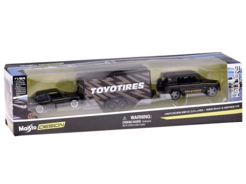 Maisto Licencjonowane Auta Metalowe Mercedes-Benz G 1988 i BMW M3 E30 ZA5960