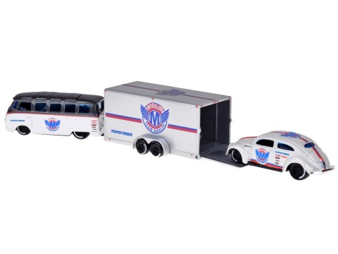 Maisto Licencjonowane Auta Metalowe Volkswagen Van Samba i VW Beetle ZA5968