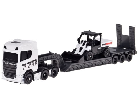 Maisto Licencjonowane Auto Metalowe SCANIA 770S + naczepa Spychacz ZA5966