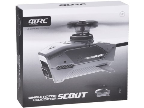 Zdalnie sterowany Futurystyczny HELIKOPTER Scout - nowoczesny design RC0724