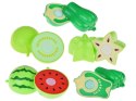 Zestaw do krojenia warzyw i owoców na rzepy + nauka kolorów - 34 ele ZA5904