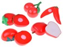 Zestaw do krojenia warzyw i owoców na rzepy + nauka kolorów - 34 ele ZA5904