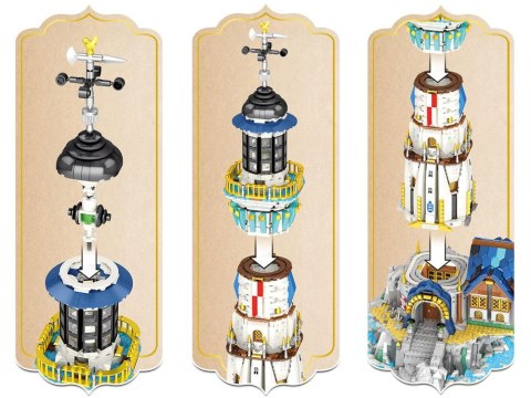 Reobrix Licencjonowane Klocki Średniowieczna Latarnia Morska 2966ele ZA5805