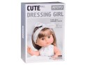 Urocza Lalka Jaśminka z długimi włosami 38cm w eleganckim ubranku ZA5876