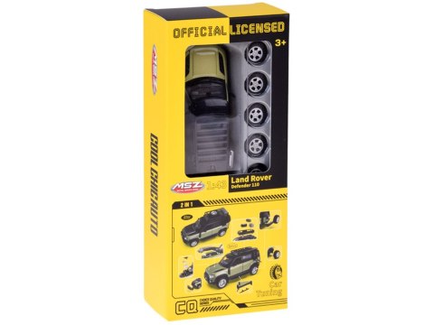 Zestaw Metalowe Auto TUNING Licencjonowany Land Rover Defender 110 ZA5950