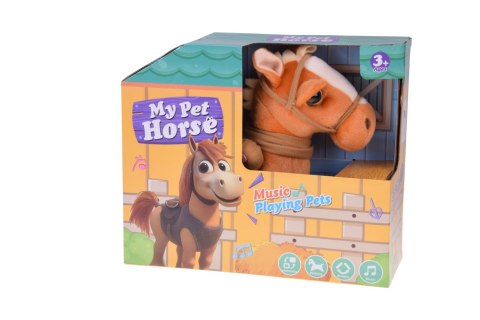 Interaktywny KONIK KOWBOJ chodzi rży TAŃCZY Country ihaaa! ZA5772