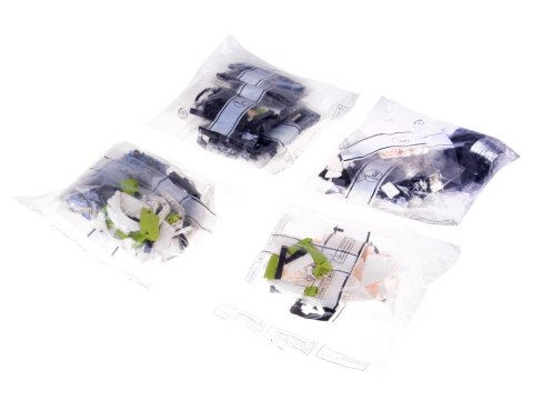 Klocki techniczne 2w1 auto sportowe statek kosmiczny 1091ele ZA5731