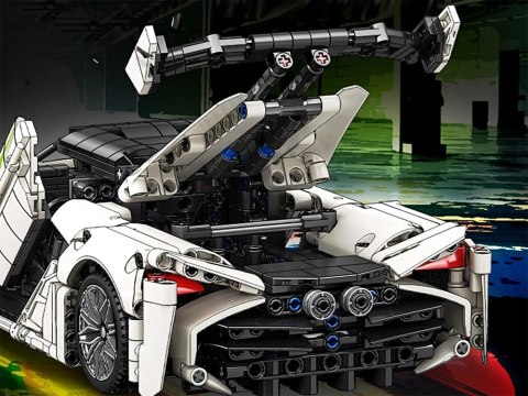 Klocki techniczne 2w1 auto sportowe statek kosmiczny 1091ele ZA5731