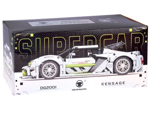 Klocki techniczne 2w1 auto sportowe statek kosmiczny 1091ele ZA5731