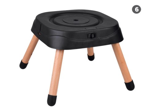 Wielofunkcyjny fotel obracane krzesełko do karmienia 6w1 dla dzieci ZA5659