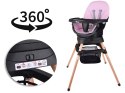 Wielofunkcyjny fotel obracane krzesełko do karmienia 6w1 dla dzieci ZA5659