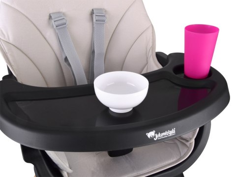 Wielofunkcyjny fotel obracane krzesełko do karmienia 6w1 dla dzieci ZA5659