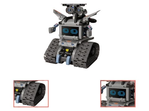 Zdalnie sterowane klocki 5w1 - zbuduj ROBOTY i pozwól im ożyć! RC0742