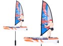 Zdalnie sterowany świecący WINDSURFER pływający na pilota RC0740