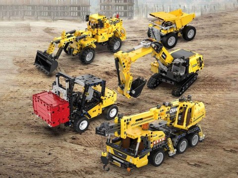 Klocki konstrukcyjne KOPARKA - model techniczny, 467 el. ZA4630