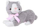 Maskotka pluszowy szary kot leżący Flico kotek 34cm 12832