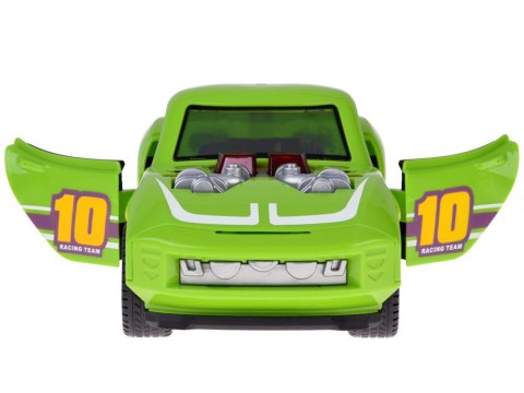 Sportowe autko rajdowe wyścigówka efekty świetlne dźwiękowe napęd ZA5846