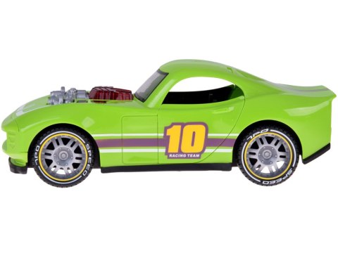 Sportowe autko rajdowe wyścigówka efekty świetlne dźwiękowe napęd ZA5846