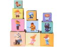 Edukacyjne puzzle sześcienne dla dzieci - kreatywna układanka 10szt. ZA5868