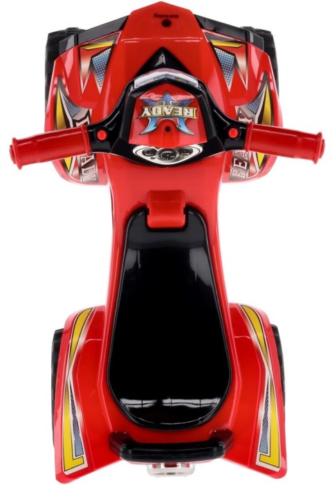 Jeździk dla dziecka na roczek Quad czerwony