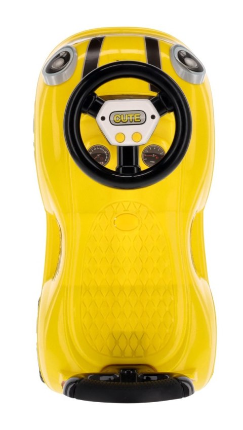 Jeździk dla dziecka, pchacz, chodzik GO GO Fassion żółty