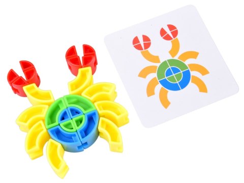 Montessori geometryczna układanka na spostrzegawczość ćwiczenie rąk ZA5808