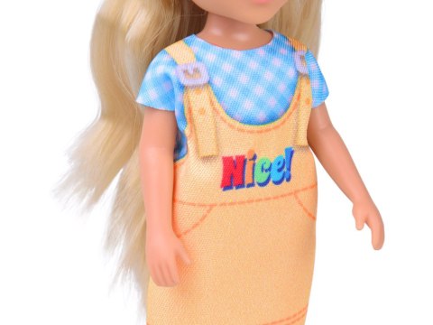 Ankiki Lalka z gitarą - urocza mała muzykalna laleczka 14 cm ZA6008