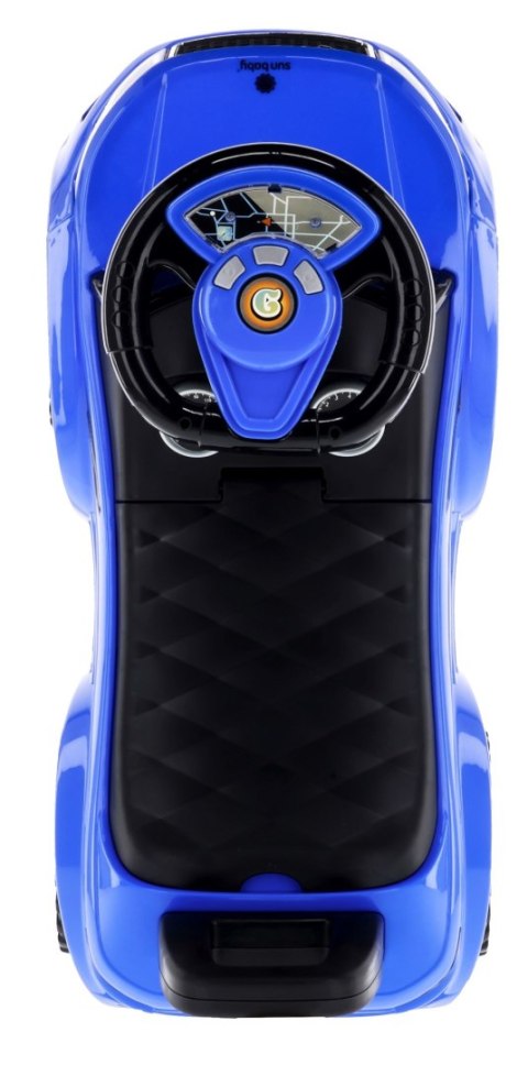 Jeździk pchacz chodzik dla dziecka (12m+) na roczek - niebieski