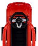 Jeździk pchacz chodzik dla dziecka Mercedes Benz G Klasa z popychaczem czerwony