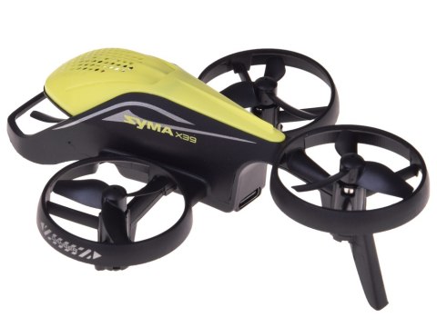 Mini Dron SYMA X39 czteroosiowy 2 prędkości akrobacje pilot 2,4GHz RC0715