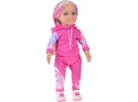 Lalka w dresie 48 cm z długimi blond włosami - sportowa stylizacja ZA5844