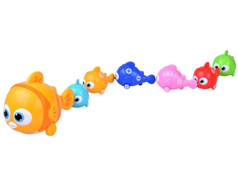 Zestaw Interaktywna RODZINA RYBEK + wędka i łowienie na magnes ZA6016