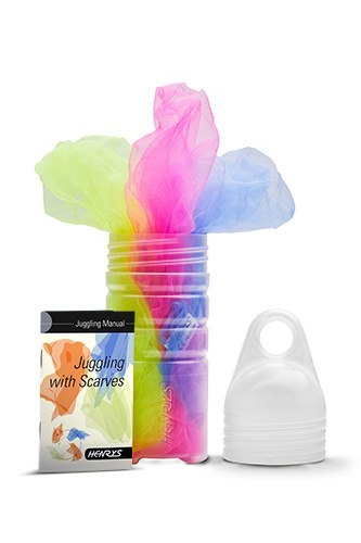 Chustki do żonglowania 65x65 cm 3 szt. Neon Henry's