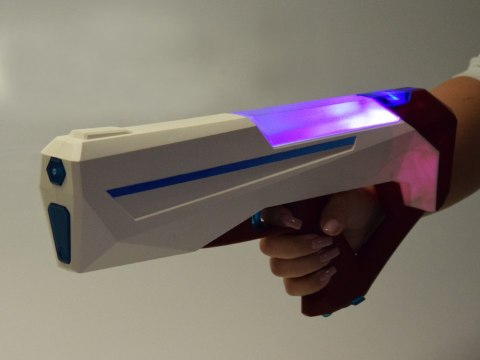 Elektryczny pistolet na wodę 300ml AUTOMAT - daleki zasięg ZA5727