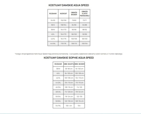 Kostium kąpielowy Aqua Speed Greta 351 01