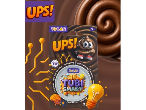 Tubi Smart plastelina sensoryczna Ups! rozciąga się strzela odbija się ZA6127