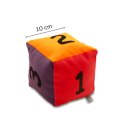 Kostka edukacyjna 10 cm - Cyfry