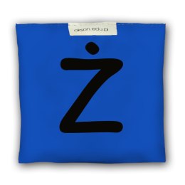 Woreczek gimnastyczny z literką Ż - szkolny Akson
