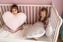 Dream Pillow poduszka SERCE plusz minky 50 x 60 cm 1 szt. - RÓŻOWY