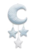 Dream Pillows girlanda pluszowa KSIĘŻYC Akson - ŻÓŁTY
