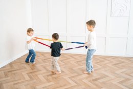 Guma sensoryczna animacyjna tęczowa AKSON - 5 metrów