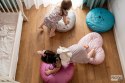 Pufa siedzisko wzór GWIAZDKI 1 szt. kolor do wyboru - RÓŻOWY