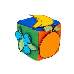Kostka edukacyjna na rzepy 10 cm