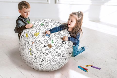Piłka Balonowa do kolorowania XXL POJAZDY