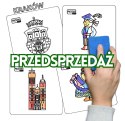 Karty suchościeralne KRAKÓW zestaw 15 szt.