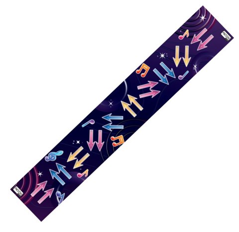 Mata Animacyjna Skaczące Stópki STRZAŁKI UV 50x300 cm