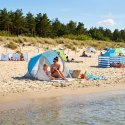 NILS NC3143 NIEBIESKI NAMIOT PLAŻOWY SAMOROZKŁADAJĄCY PODŁOGA NILS