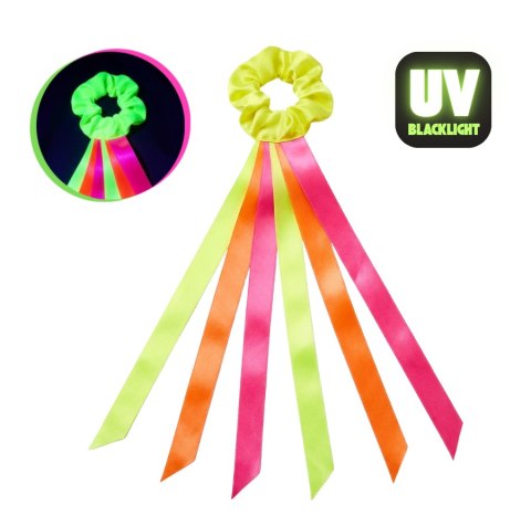 Wstążki do tańca 50 cm na rękę Neonowe UV 1 szt.
