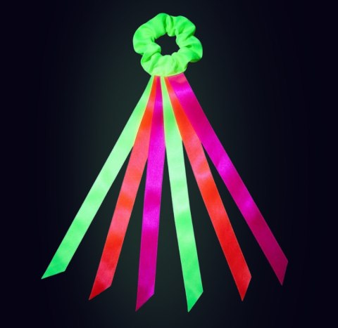Wstążki do tańca 50 cm na rękę Neonowe UV 1 szt.