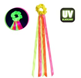 Wstążki do tańca 75 cm na rękę Neonowe UV 1 szt.